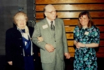 This photo is of Amelia and Ernest Gallo with Dr. Bisson, taken in the 1990s at a V&E celebration.