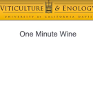 One Minute Wine Poster